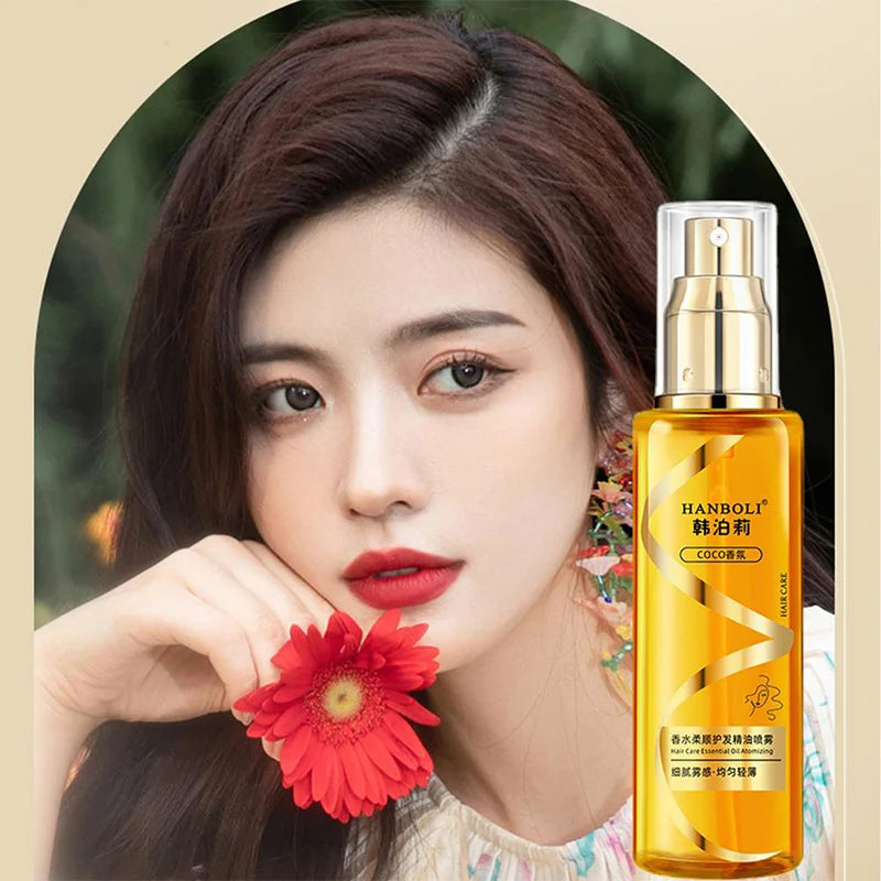100ml Haircare Essential Oil Efficient Moisturizing Softening Essence Hair Care Spray Anti-dry Rosemary Mint Head-care Product