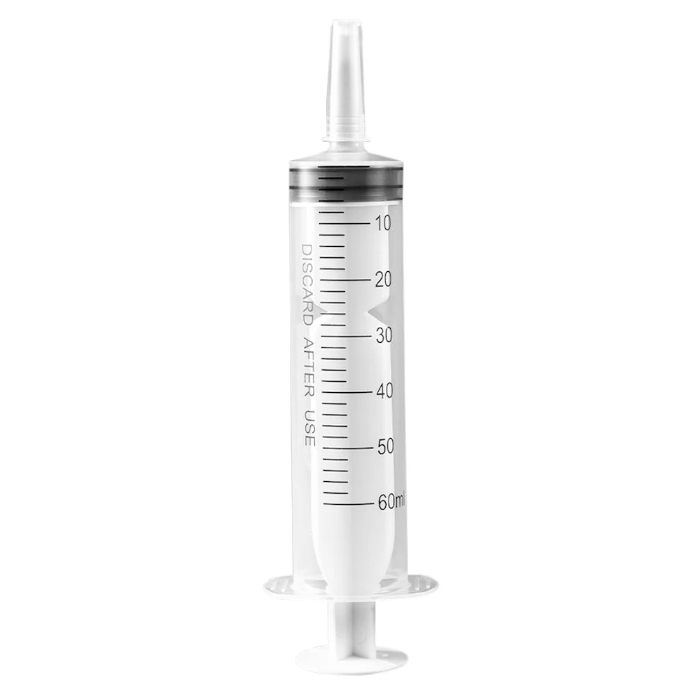 60/100/150 ML Reusable BBQ Meat Syringe Marinade Injector Nutrient Sterile Measuring Syringe For Poultry Pet Animal Feeding Tool