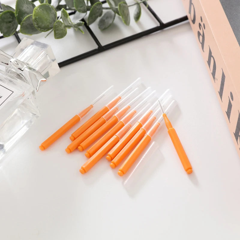 1/10/20Pcs Mini Eyebrow Brow Perm Brush Disposable Brow Lifting Brushes Bendable Micro Eyelash Brush Makeup Tools Applicators