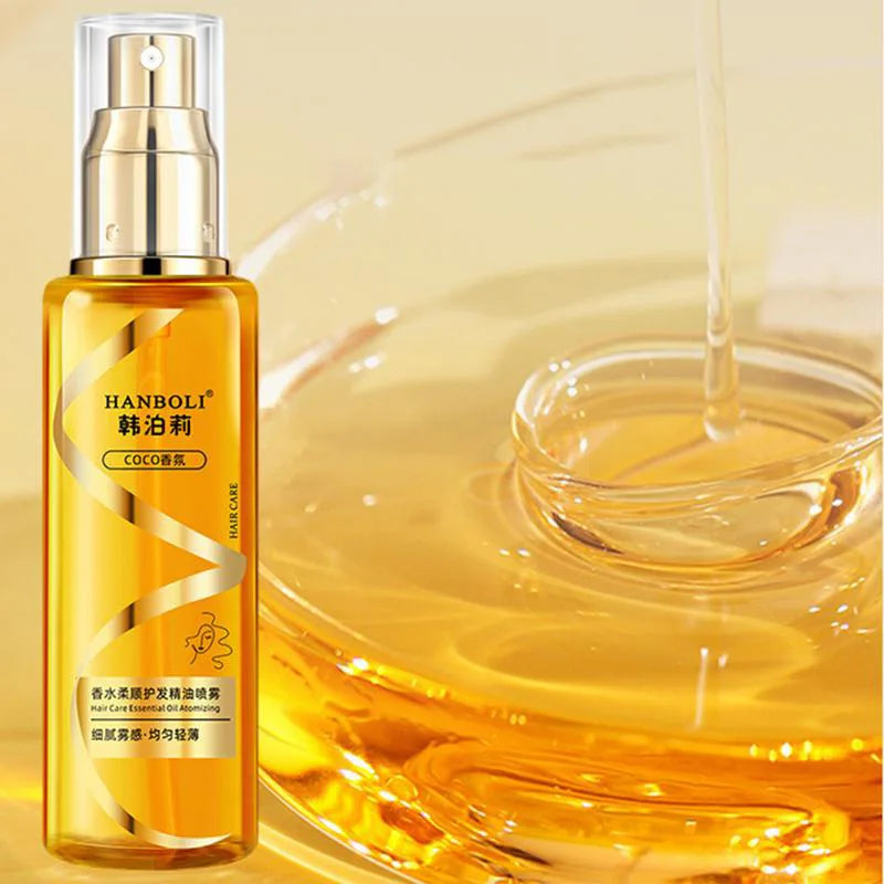 100ml Haircare Essential Oil Efficient Moisturizing Softening Essence Hair Care Spray Anti-dry Rosemary Mint Head-care Product