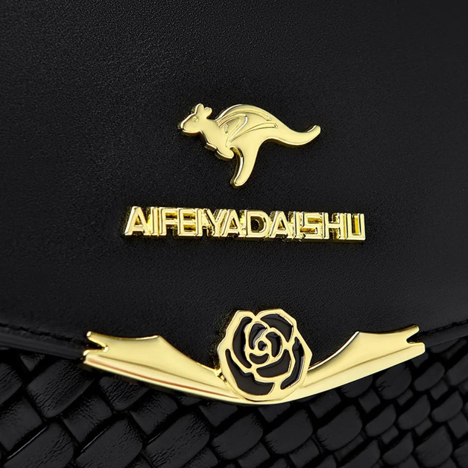 Luxury Handbag Women Bags Designer Pu Leather Knitting Shoulder Messenger Crossbody Bags for Women Mother Bolsa Ladies Hand Bag