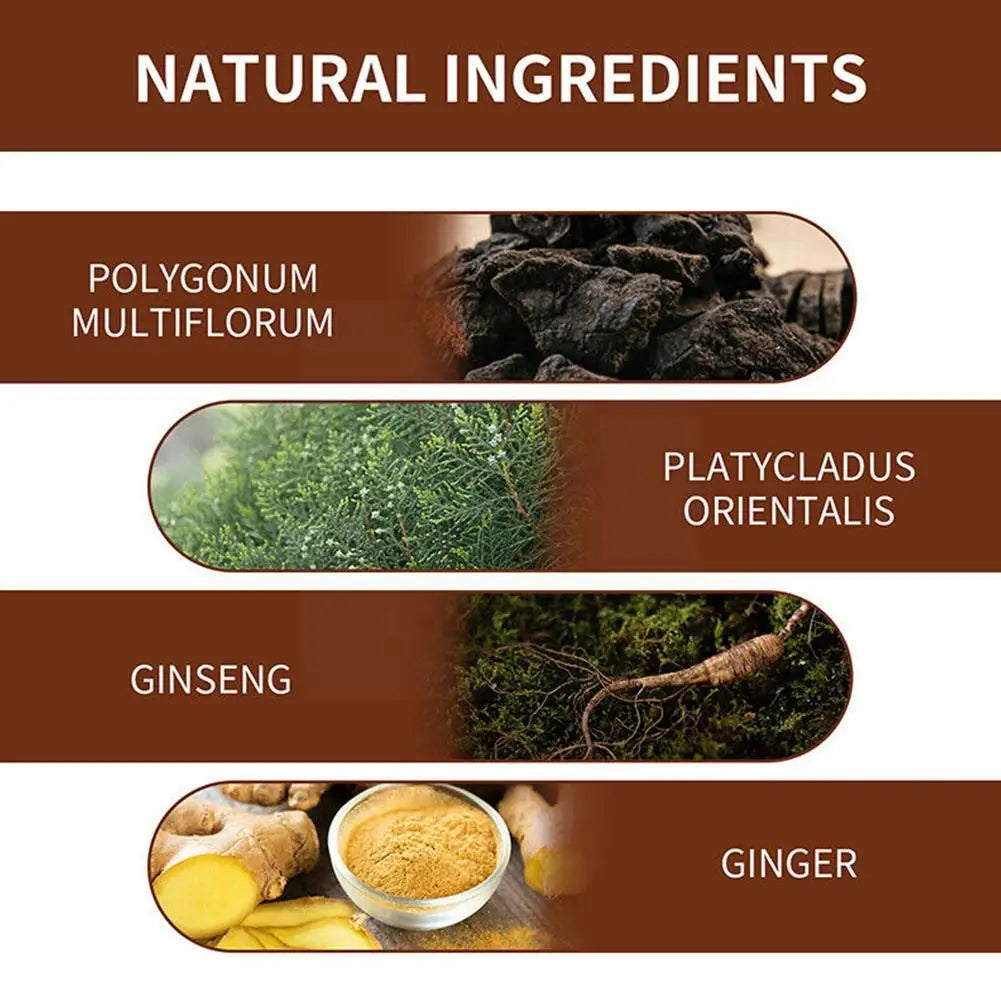 100g Natural Polygonum Multiflorum Hair Soap Polygonum Multiflorum Shampoo And Conditioner Bar