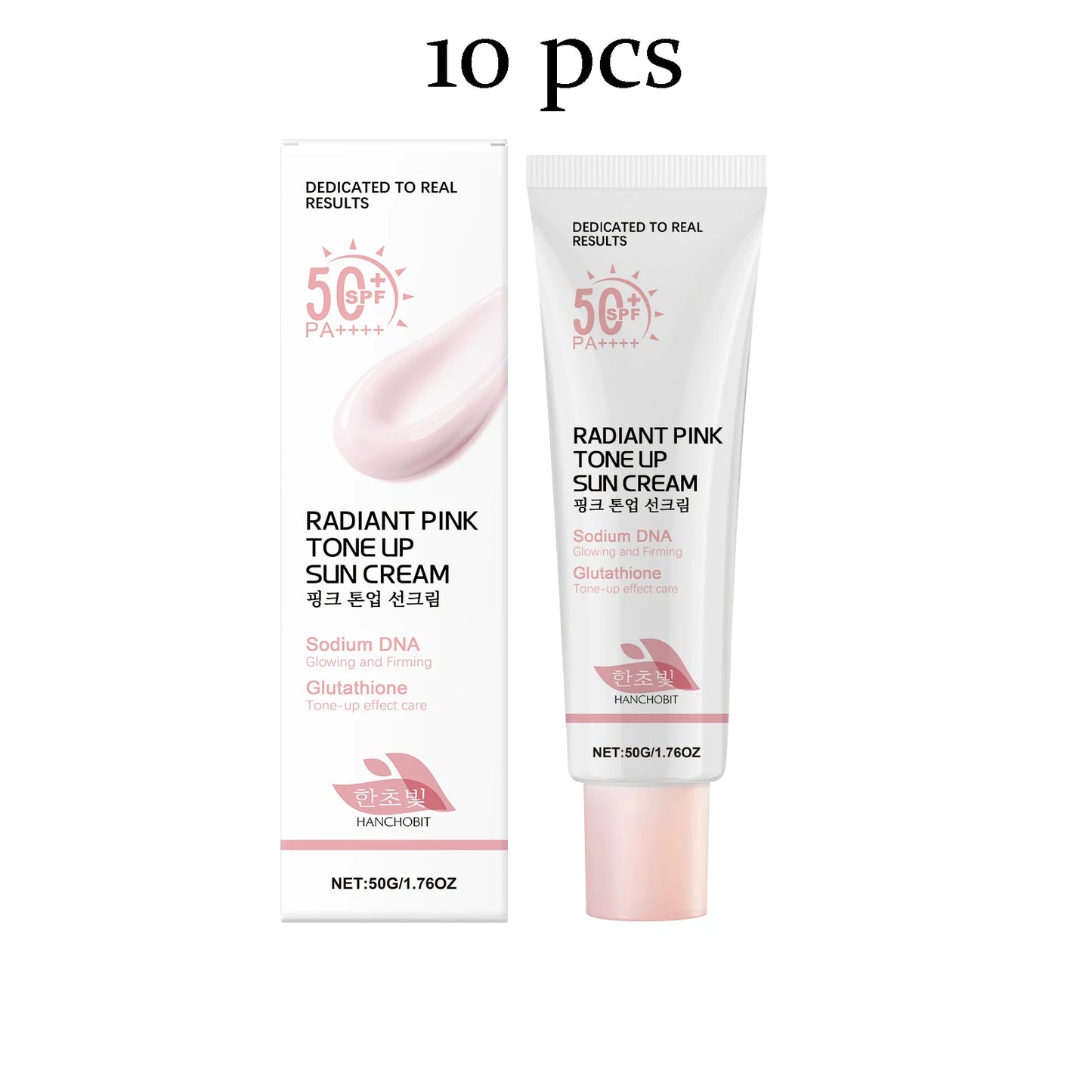 Hanchobit Body Sunscreen Cream Moisturizing Daily Prevent Sunburn Reduce Dryness Brightening Skin Tone Non-greasy Sunblock Cream