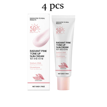 Hanchobit Body Sunscreen Cream Moisturizing Daily Prevent Sunburn Reduce Dryness Brightening Skin Tone Non-greasy Sunblock Cream