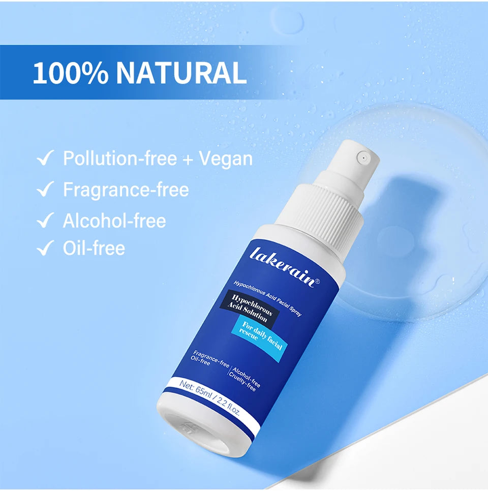 Hypochlorous Acid Facial Spray For daily facial rescue Versatile uses for every skin need Acne Calm Redness Eyelid lrritation