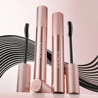 O.TWO.O 4D Mascara Waterproof Extra Volume Long -lasting Hyper-Curl Lengthening Eyelash Non-smudging Eyelashes Black Mascara