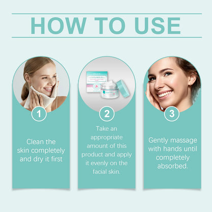 EELHOE Collagen Firming Facial Cream Rejuvenation Vitamin E for Skin Renewal Deep Nourish Smooth Skin Firming Tightening Cream