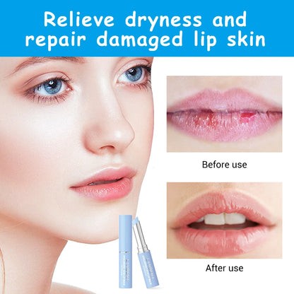 LANBENA  Hyaluronic Acid Long-lasting Nourishing Lip Balm Lip Plumper Relieve Dryness Reduce Fine Lines Moisturizing Lip Care