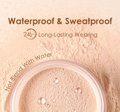 FOCALLURE 9 Colors Face Makeup Brighten Oil Control Long lasting Loose Powder Waterproof Mineral Make Up Setting Powder