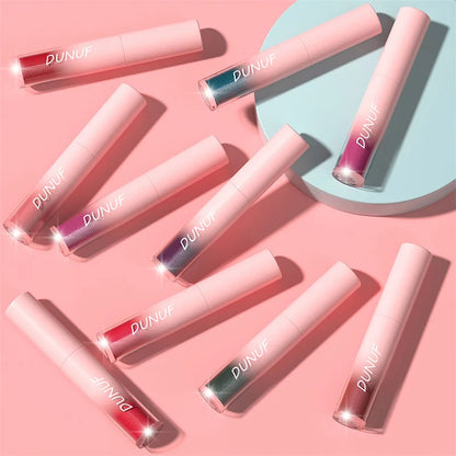 Waterproof Diamond Shimmer Glitter Lip Gloss 18 Colors Matte Glitter Liquid Lipstick Diamond Pearl Colour Lip Gloss Sexy Make Up