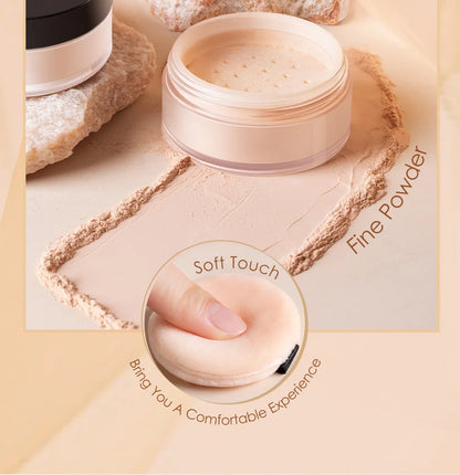 FOCALLURE 9 Colors Face Makeup Brighten Oil Control Long lasting Loose Powder Waterproof Mineral Make Up Setting Powder