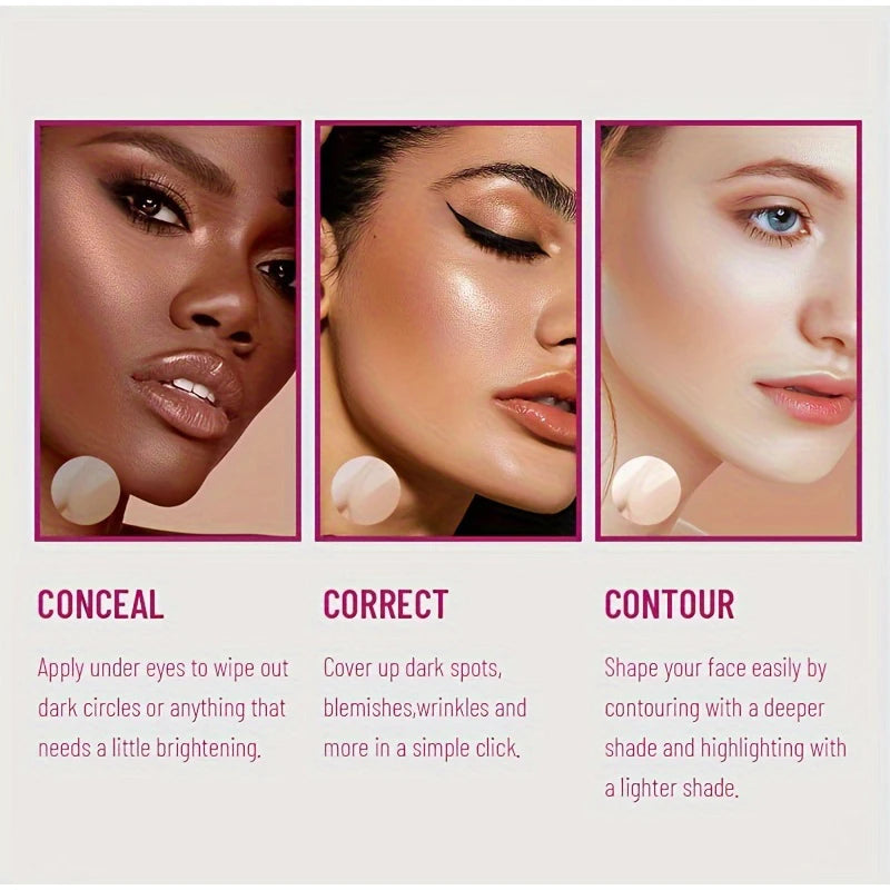 Concealer Liquid Foundation Corrector Anti Dark Circle Waterproof Moisturizing Delicate Not Easy To Remove Makeup Cosmetic