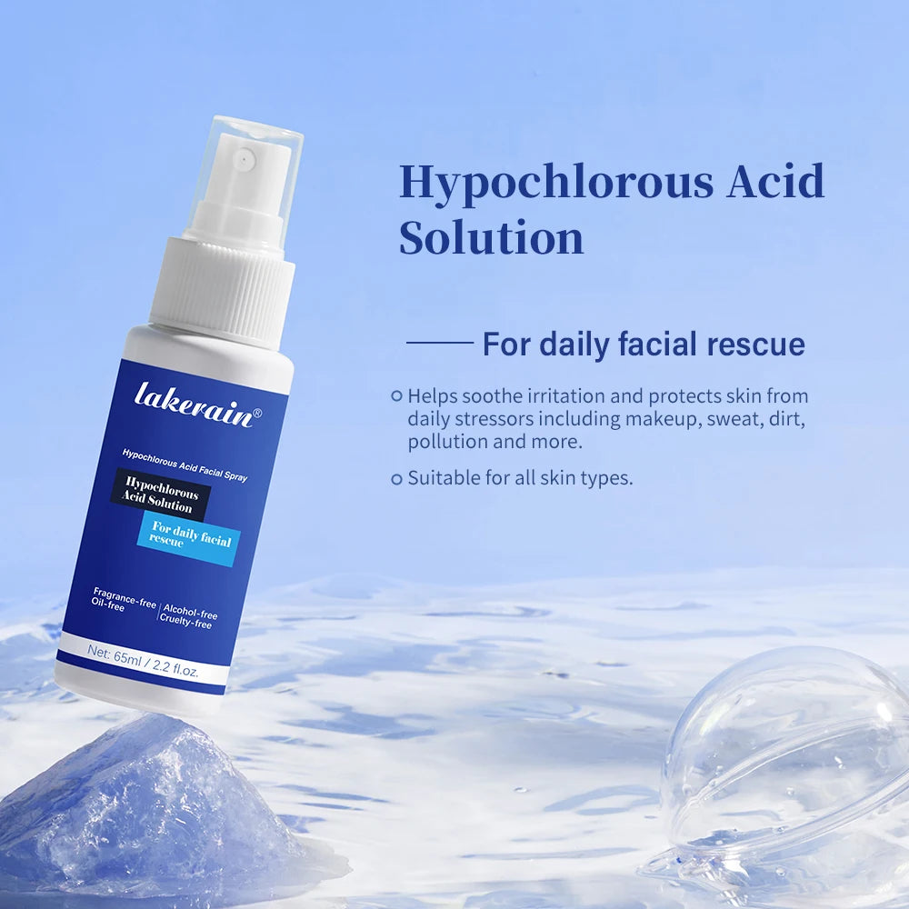 Hypochlorous Acid Facial Spray For daily facial rescue Versatile uses for every skin need Acne Calm Redness Eyelid lrritation