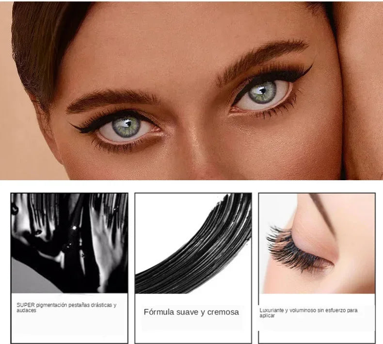 5d Three-dimensional Mascara Purple Blue White Multi-color Mascara Base Long-lasting Non-smudge Long-lasting Curling Shaping Mas