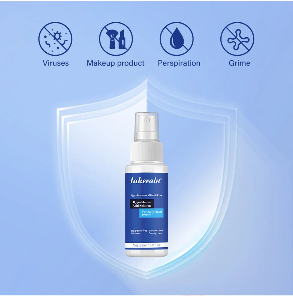 Hypochlorous Acid Facial Spray For daily facial rescue Versatile uses for every skin need Acne Calm Redness Eyelid lrritation