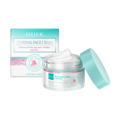 EELHOE Collagen Firming Facial Cream Rejuvenation Vitamin E for Skin Renewal Deep Nourish Smooth Skin Firming Tightening Cream
