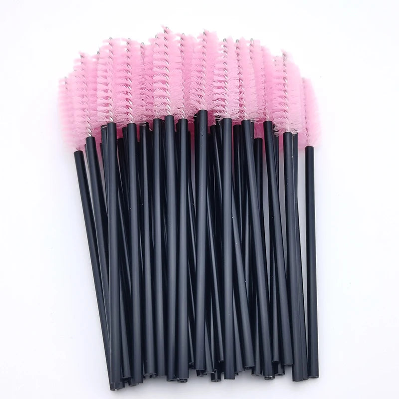 LTWEGO Disposable Eyelashes Brushes Eyelashes Extension Tools Eyebrow Brush Mascara Wands Applicator Spoolers Eyelashes Cosmetic