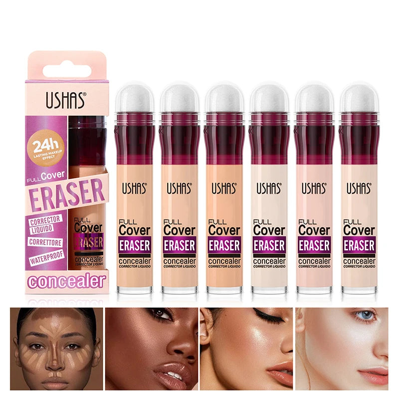 Concealer Liquid Foundation Corrector Anti Dark Circle Waterproof Moisturizing Delicate Not Easy To Remove Makeup Cosmetic