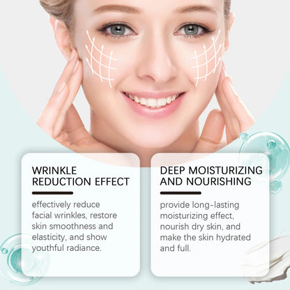 EELHOE Collagen Firming Facial Cream Rejuvenation Vitamin E for Skin Renewal Deep Nourish Smooth Skin Firming Tightening Cream