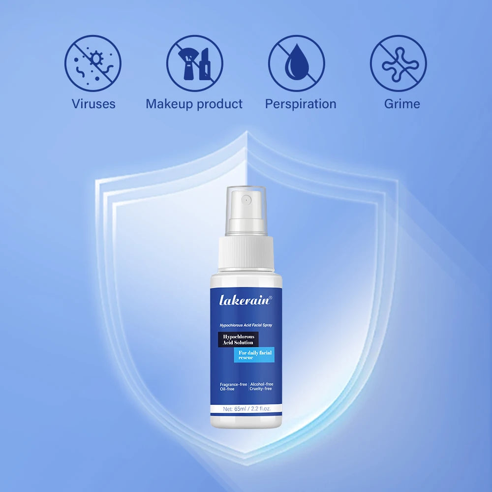 Hypochlorous Acid Facial Spray For daily facial rescue Versatile uses for every skin need Acne Calm Redness Eyelid lrritation