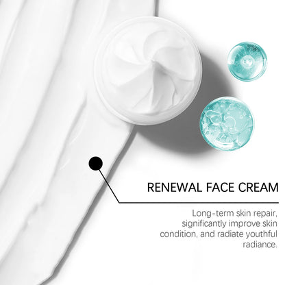 EELHOE Collagen Firming Facial Cream Rejuvenation Vitamin E for Skin Renewal Deep Nourish Smooth Skin Firming Tightening Cream