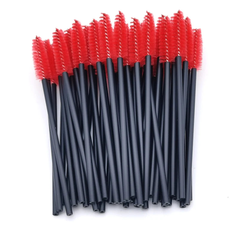 LTWEGO Disposable Eyelashes Brushes Eyelashes Extension Tools Eyebrow Brush Mascara Wands Applicator Spoolers Eyelashes Cosmetic