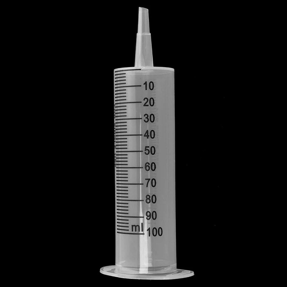 60/100/150 ML Reusable BBQ Meat Syringe Marinade Injector Nutrient Sterile Measuring Syringe For Poultry Pet Animal Feeding Tool