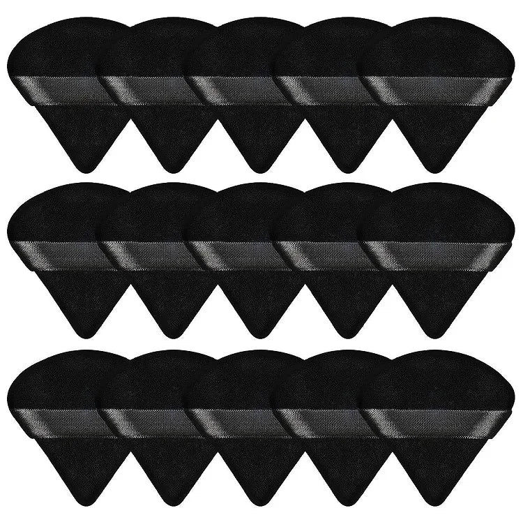 10PCS Puff Triangle Makeup Beauty Sponge Puff Triangle for Powder Makeup Blender Finger Puff Make Up Accessories Cosmetics PF03