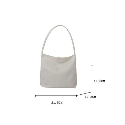 Women's High Capacity Handbag Underarm Handbag Shoulder Bag Embroidered Letters Underarm Bag Handbags Tote Bags