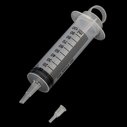 60/100/150 ML Reusable BBQ Meat Syringe Marinade Injector Nutrient Sterile Measuring Syringe For Poultry Pet Animal Feeding Tool