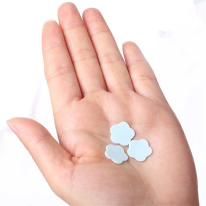 Portable Paper Soap Flowers Shape Disposable Paper Soap Sheets for Washing Hands Bath Kitchen Outdoor Travel Camping