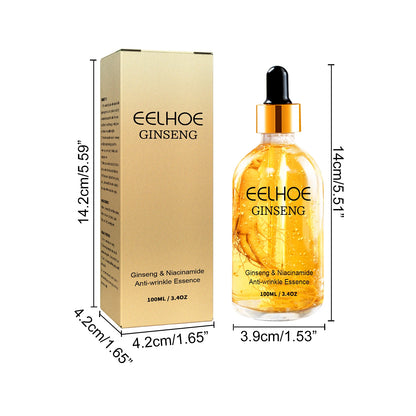 Ginseng Essence Anti Wrinkle Lifting Firming Fade Fine Lines Moisturizing Lightening Hyaluronic Acid Niacinamide Facial Serum