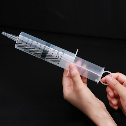 60/100/150 ML Reusable BBQ Meat Syringe Marinade Injector Nutrient Sterile Measuring Syringe For Poultry Pet Animal Feeding Tool