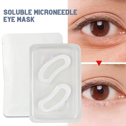 Eye Patches Hyaluronic Acid Micronedle Eye Pad Moisturize Cosmetics Eye Circle Mask Fine Face Removal Dark Lines Korean Wri V3J2