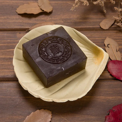 Tibetan Ancient Formula Black Soap Face Clean Chinese Herbal Soap with Cordyceps Sinensis