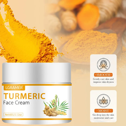 Turmeric Moisturizer Whitening Face Turmeric day & night Cream For Dark Spot anti-wrinkle Acne pigmentation corrector skin care