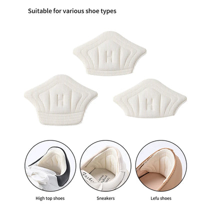 6pair/12pcs Insoles Heel Pads Lightweight For Sport Shoes Adjustable Size  Back Sticker Antiwear Feet Pad Cushion Insole Heel