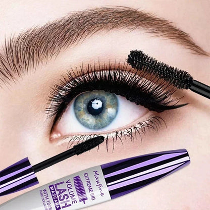 5d Three-dimensional Mascara Purple Blue White Multi-color Mascara Base Long-lasting Non-smudge Long-lasting Curling Shaping Mas