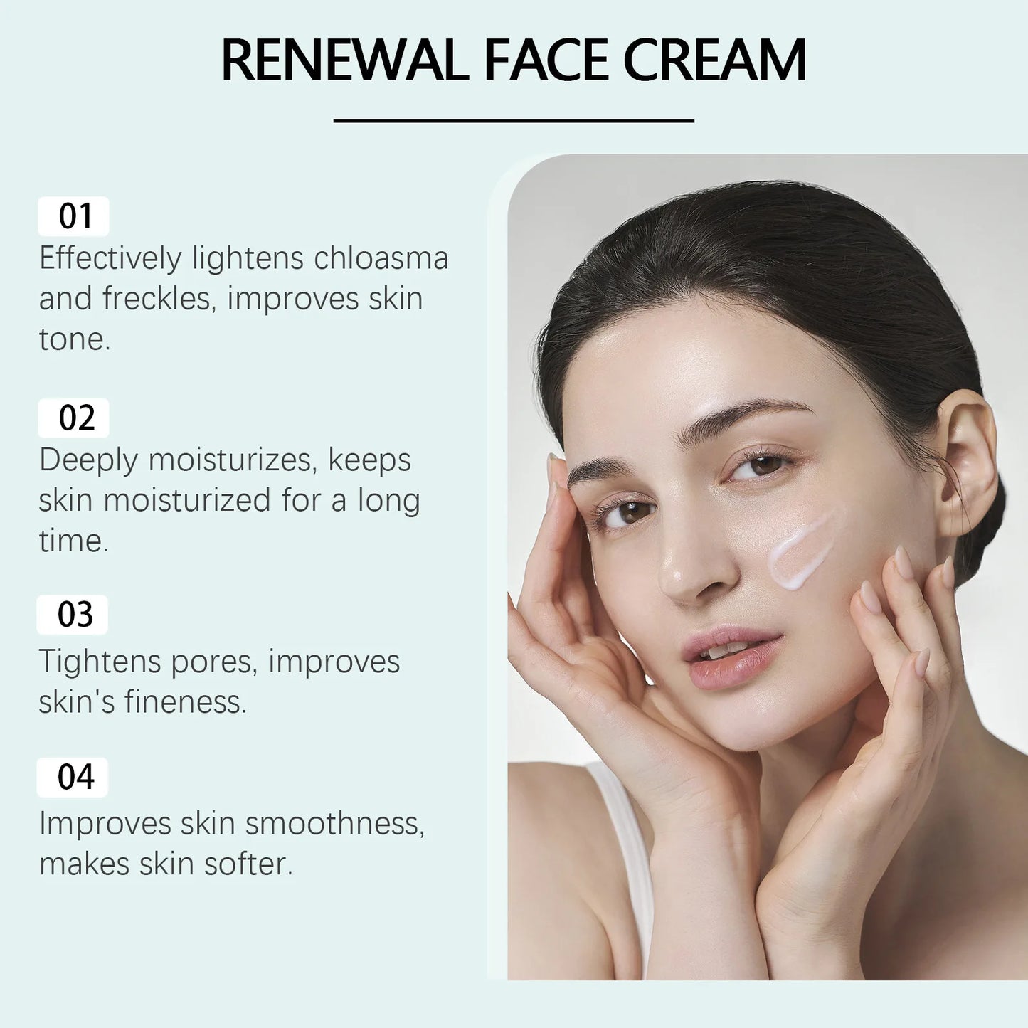 EELHOE Collagen Firming Facial Cream Rejuvenation Vitamin E for Skin Renewal Deep Nourish Smooth Skin Firming Tightening Cream