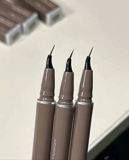 JUDYDOLL Super Fine Eyeliner Fine Brushwork Stain Free Waterproof Anti Shake Long lasting Fast Drying Slim And Enlarged Eyes