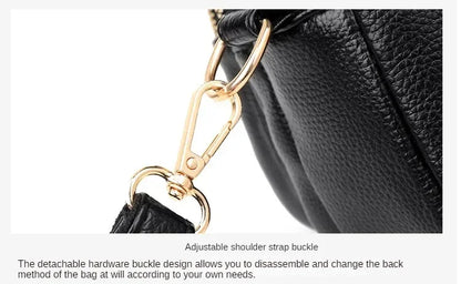 Luxury Ladies Handbag Sac High Quality Soft Leather Purse Fashion Women Shoulder Messenger Bag Multi-pocket Wear-resistant Bag