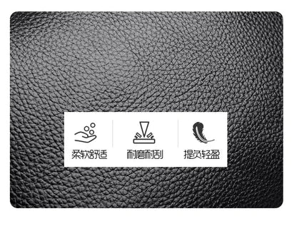 Luxury Ladies Handbag Sac High Quality Soft Leather Purse Fashion Women Shoulder Messenger Bag Multi-pocket Wear-resistant Bag