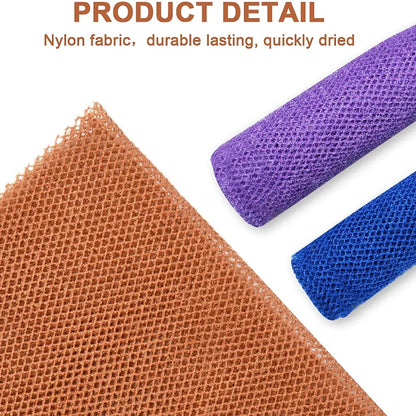 1Pcs African Net Sponge Exfoliating Body Net Scrubbing Wash Net Washcloth Bathing Sponge Net Shower Cleaning Tools