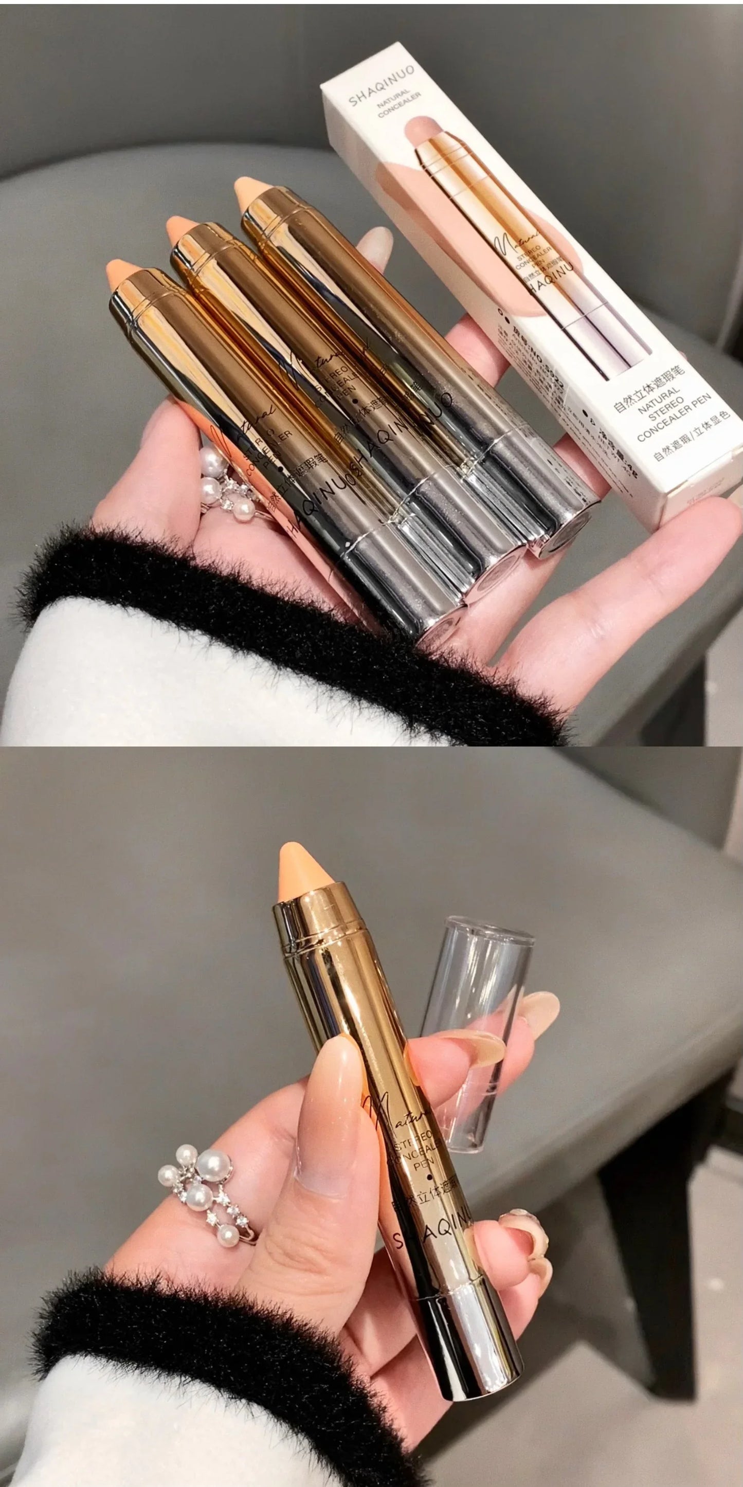 Concealer Cover Stick Crayon Full Cover Conceal Spot Blemish Cream Foundation Waterproof Facial Contouring Makeup Tool Cosmetics