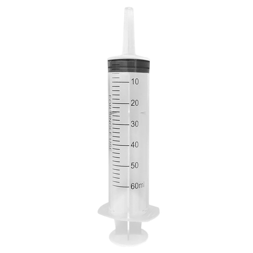 60/100/150 ML Reusable BBQ Meat Syringe Marinade Injector Nutrient Sterile Measuring Syringe For Poultry Pet Animal Feeding Tool