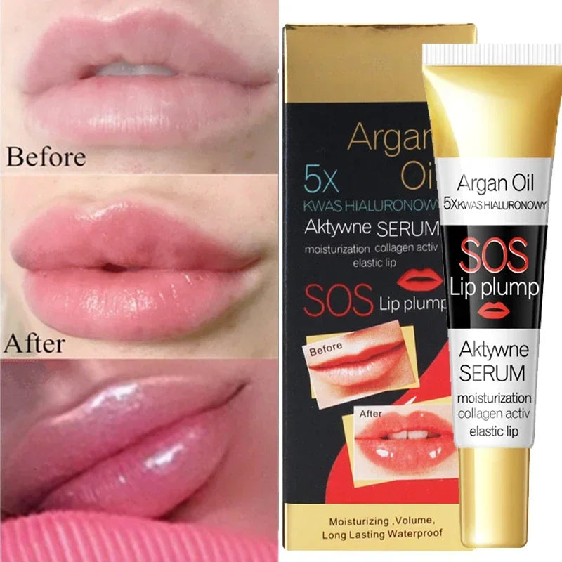 Instant Volumising Lip Plumper Collagen Lip Plumping Gloss Moisturizer Repair Lip Extreme Volume Essence Lips Enhancer Cosmetics