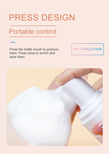 CNKESS 60ml eyelash hair beauty care makeup tools Eyelash extension shampoo bottle handmade synthetic manufacturers wholesale