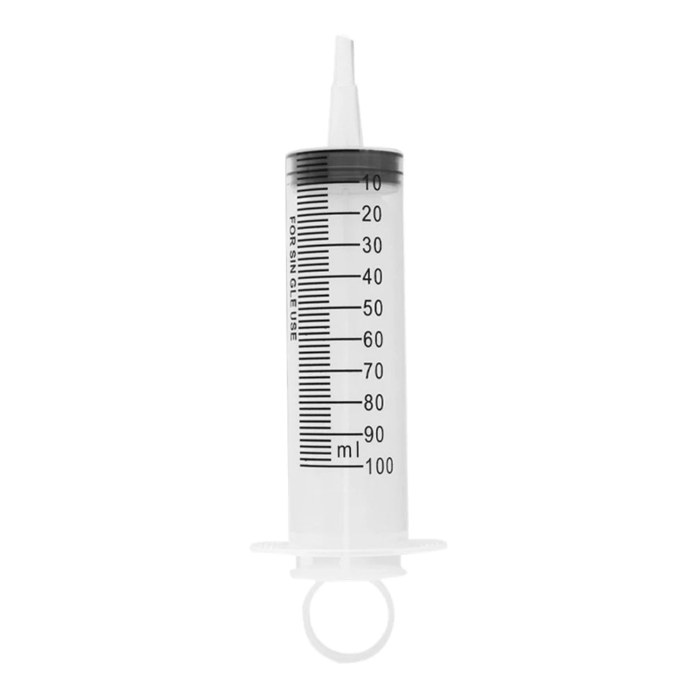 60/100/150 ML Reusable BBQ Meat Syringe Marinade Injector Nutrient Sterile Measuring Syringe For Poultry Pet Animal Feeding Tool