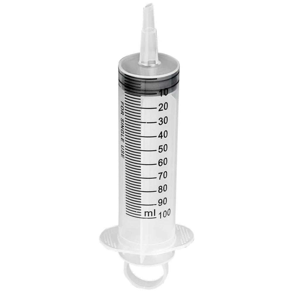 60/100/150 ML Reusable BBQ Meat Syringe Marinade Injector Nutrient Sterile Measuring Syringe For Poultry Pet Animal Feeding Tool