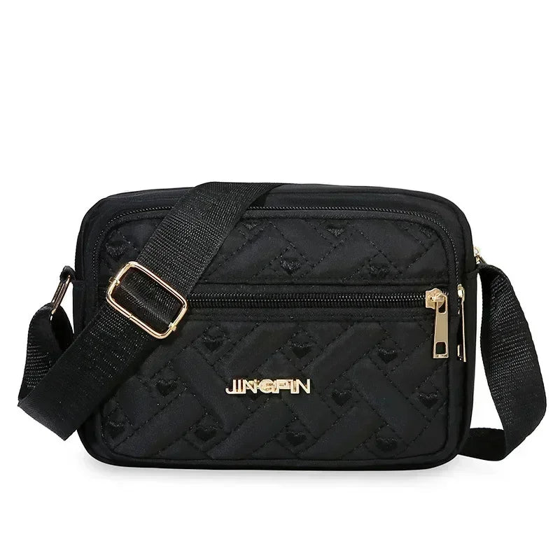 Luxury Ladies Handbag Sac High Quality Soft Leather Purse Fashion Women Shoulder Messenger Bag Multi-pocket Wear-resistant Bag
